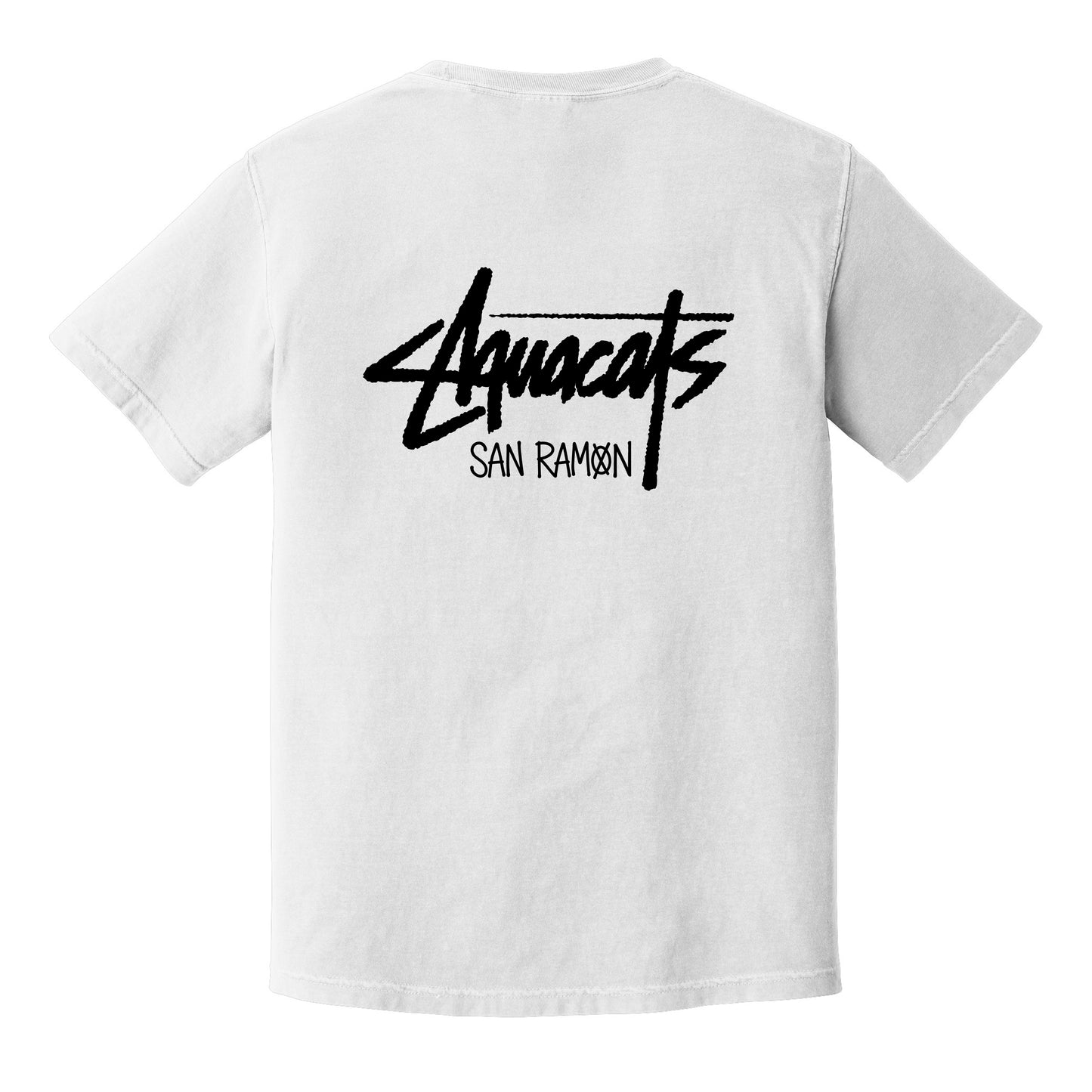 Aquacats 2026–27 Limited Edition White Comfort Colors Tee