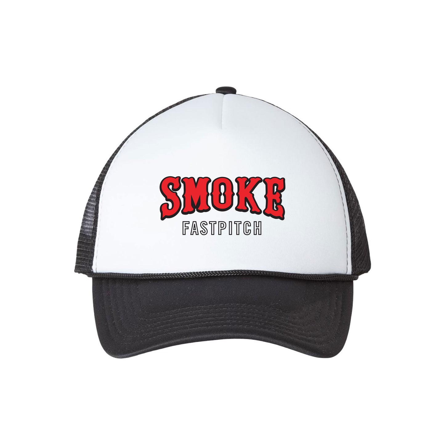 Smoke Fastpitch - Foam Meshback Trucker Cap