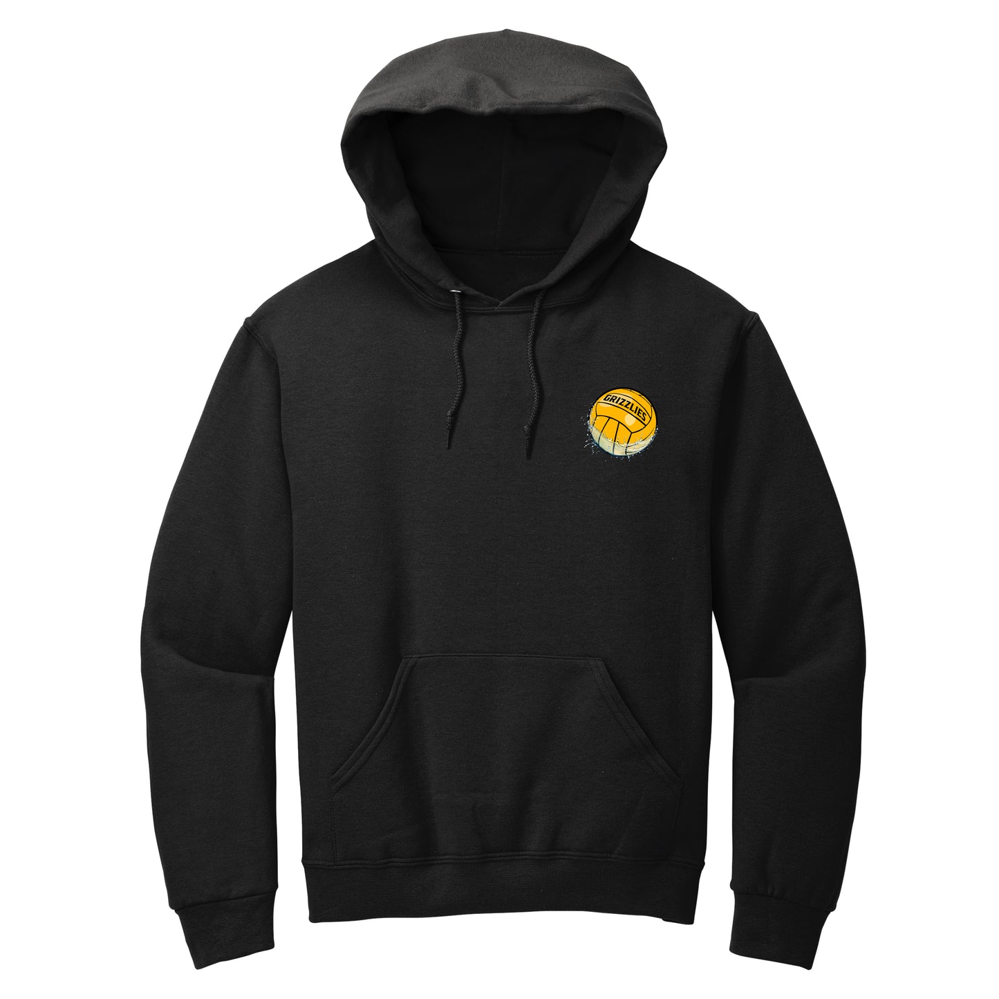 Cal High pullover hoodie Black