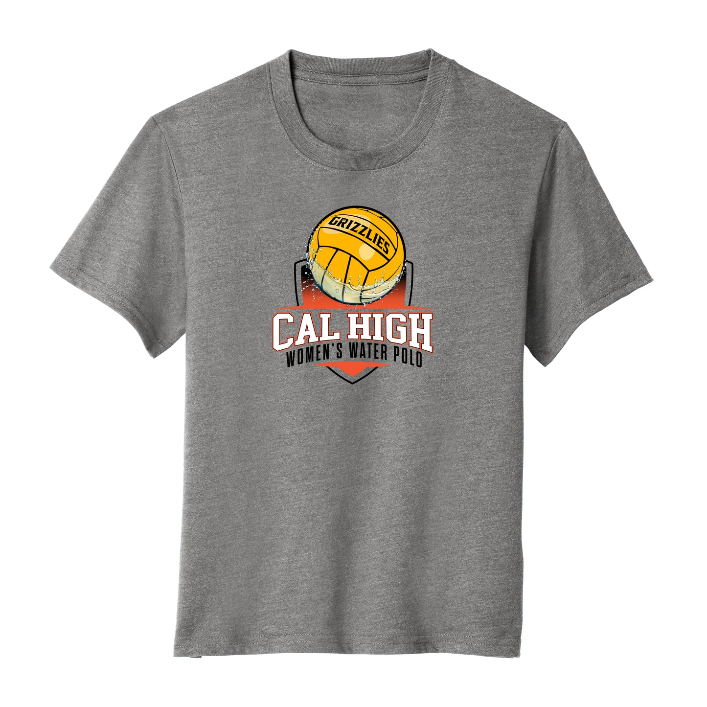 Cal High Water Polo Blend Tee (Front Shield)