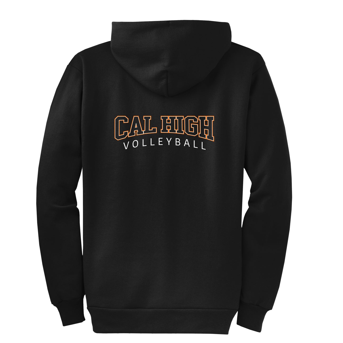 Cal High Classic Volleyball Zip-Up Hoodie