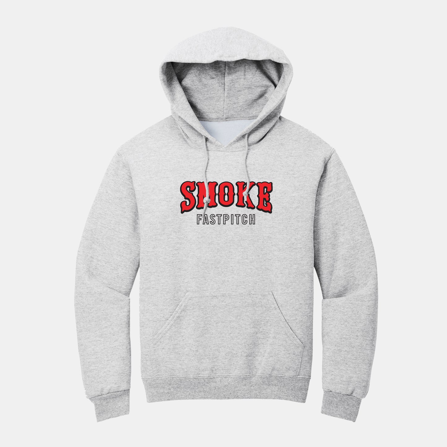 Smoke Fastpitch - Unisex Pill-Resistant Fleece Hoodie