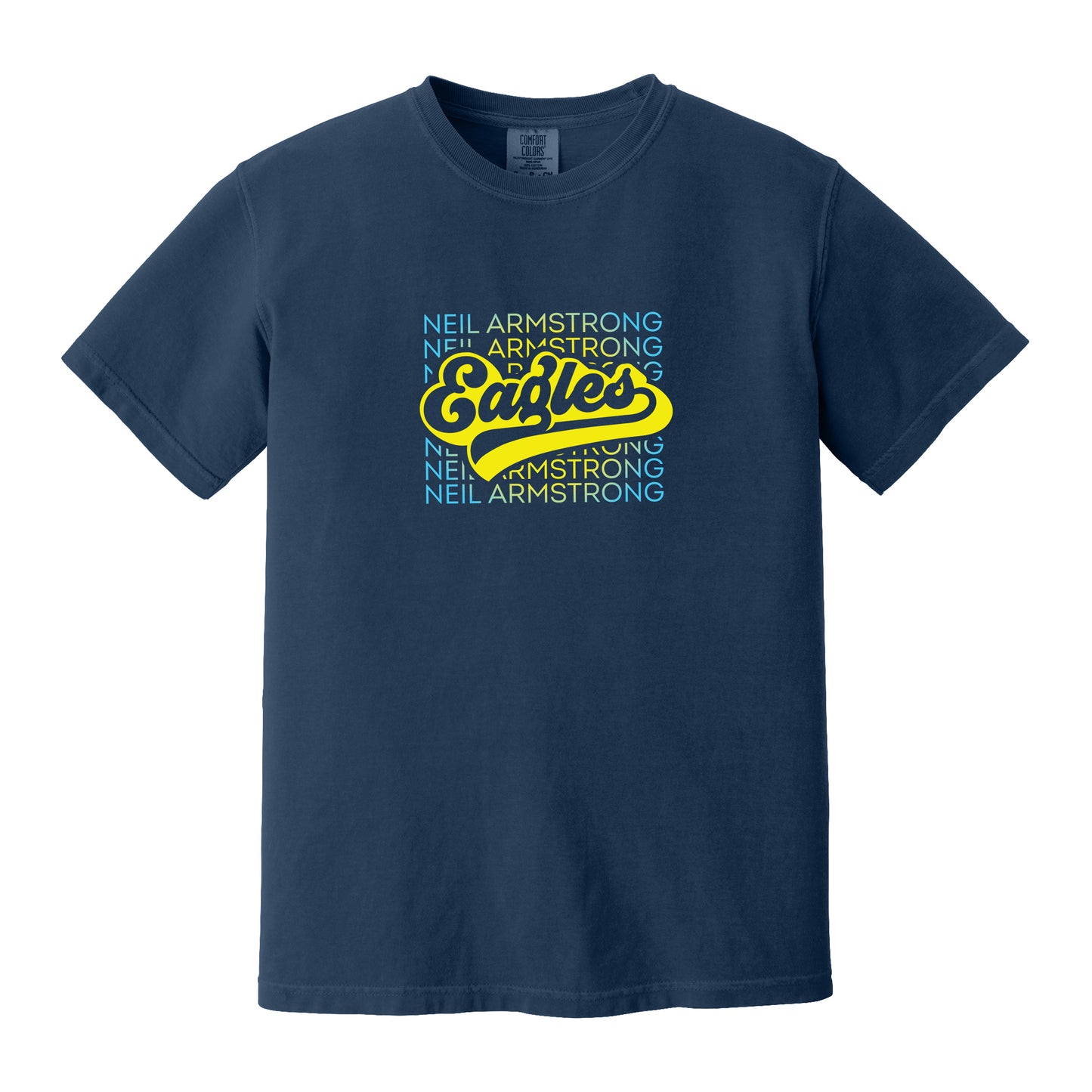 Neil Armstrong Sunburst Comfort Colors Tee