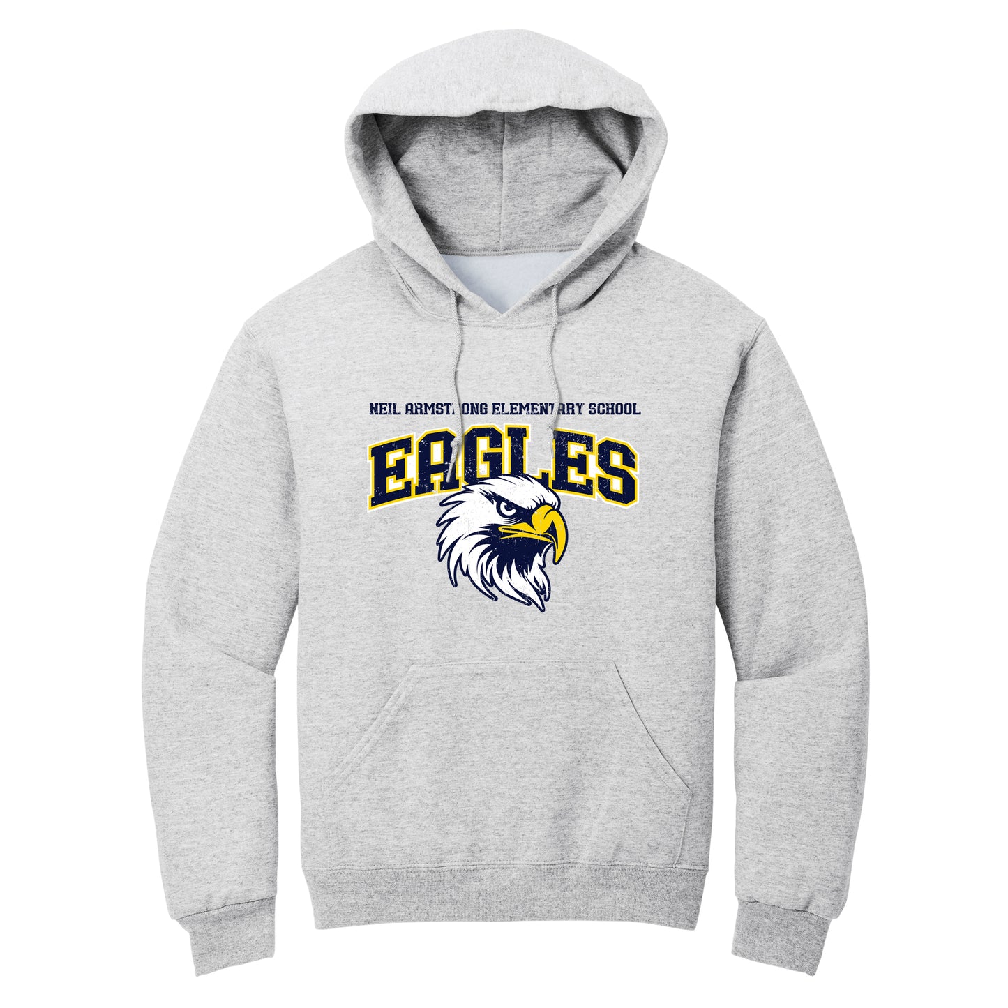 Neil Armstrong Elementary Vintage Pullover Hoodie