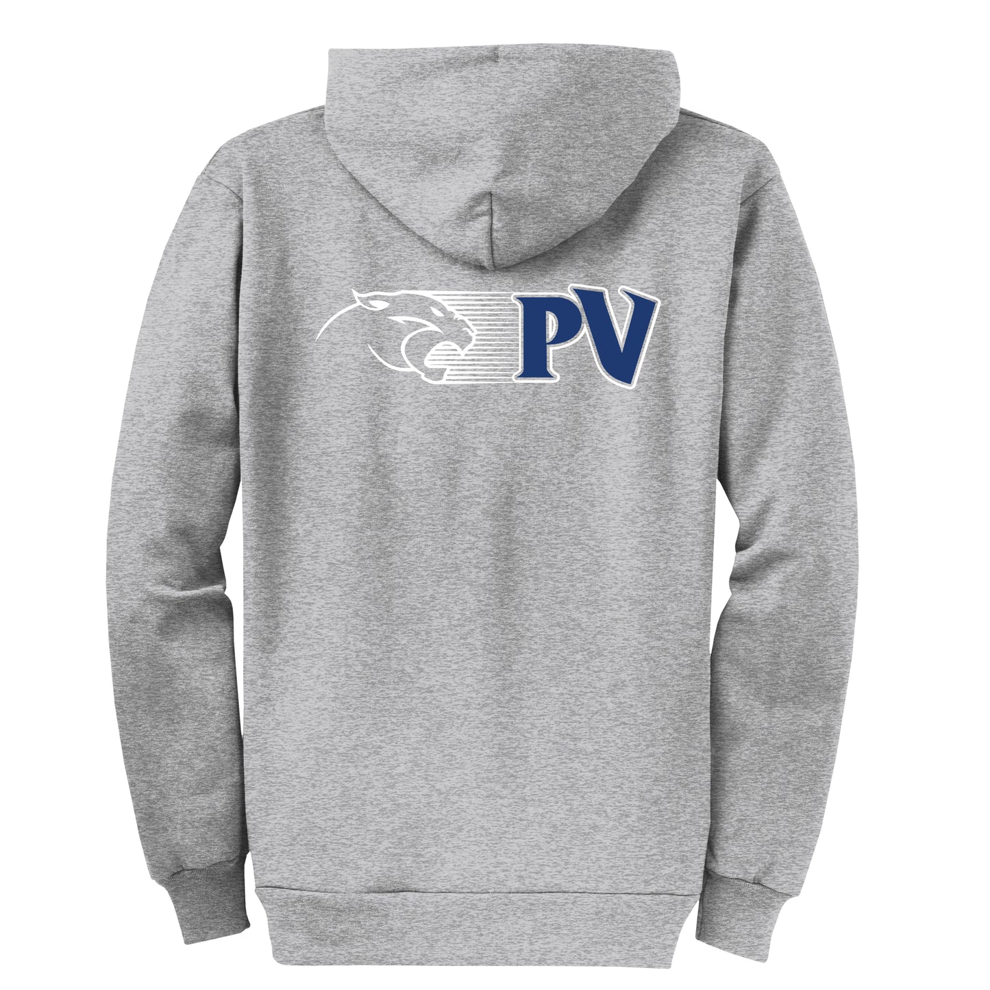 PV Collection Grey Zip-Up Hoodie