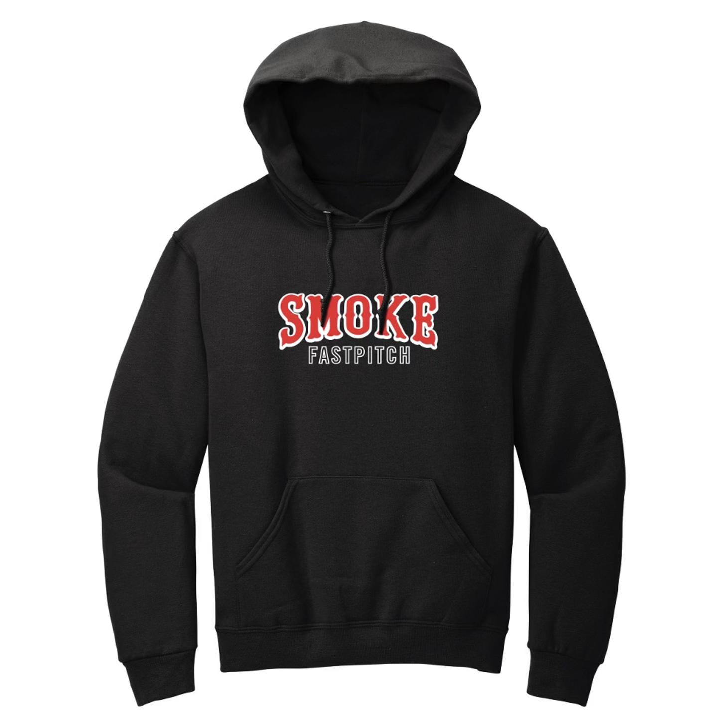 Smoke Fastpitch - Unisex Pill-Resistant Fleece Hoodie