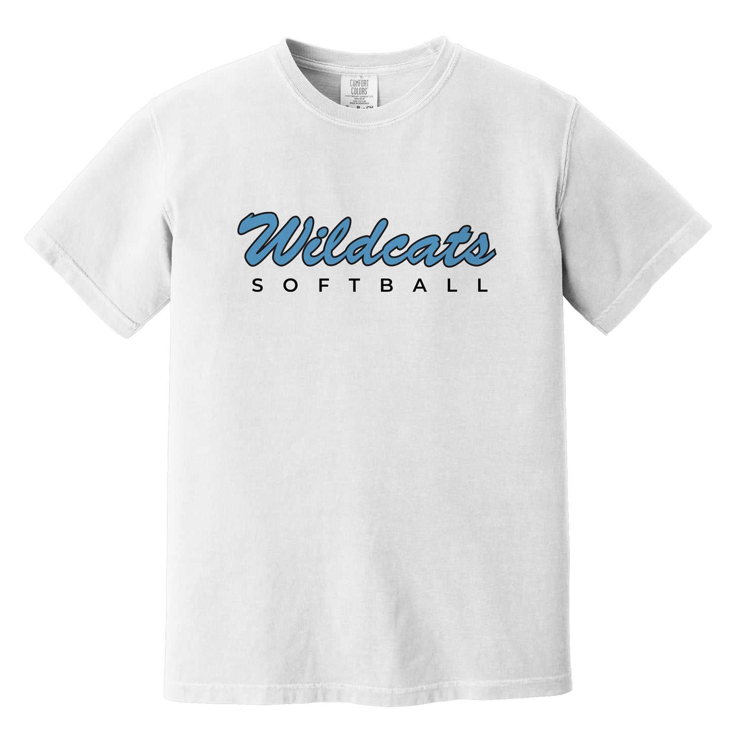 Wildcats Softball - Comfort Colors Premium Unisex Tee