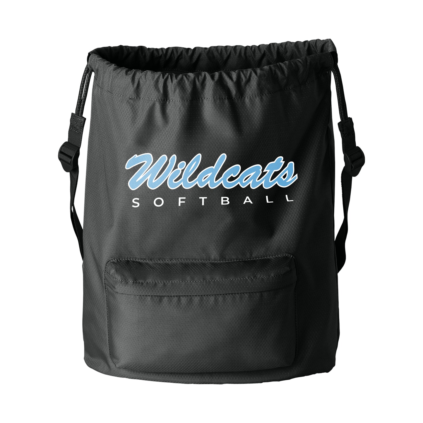Wildcats Softball - Diamond Pocket Cinch Bag