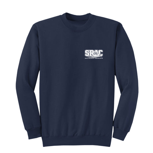 San Ramon Aquacats Classic Collection Fleece Crewneck