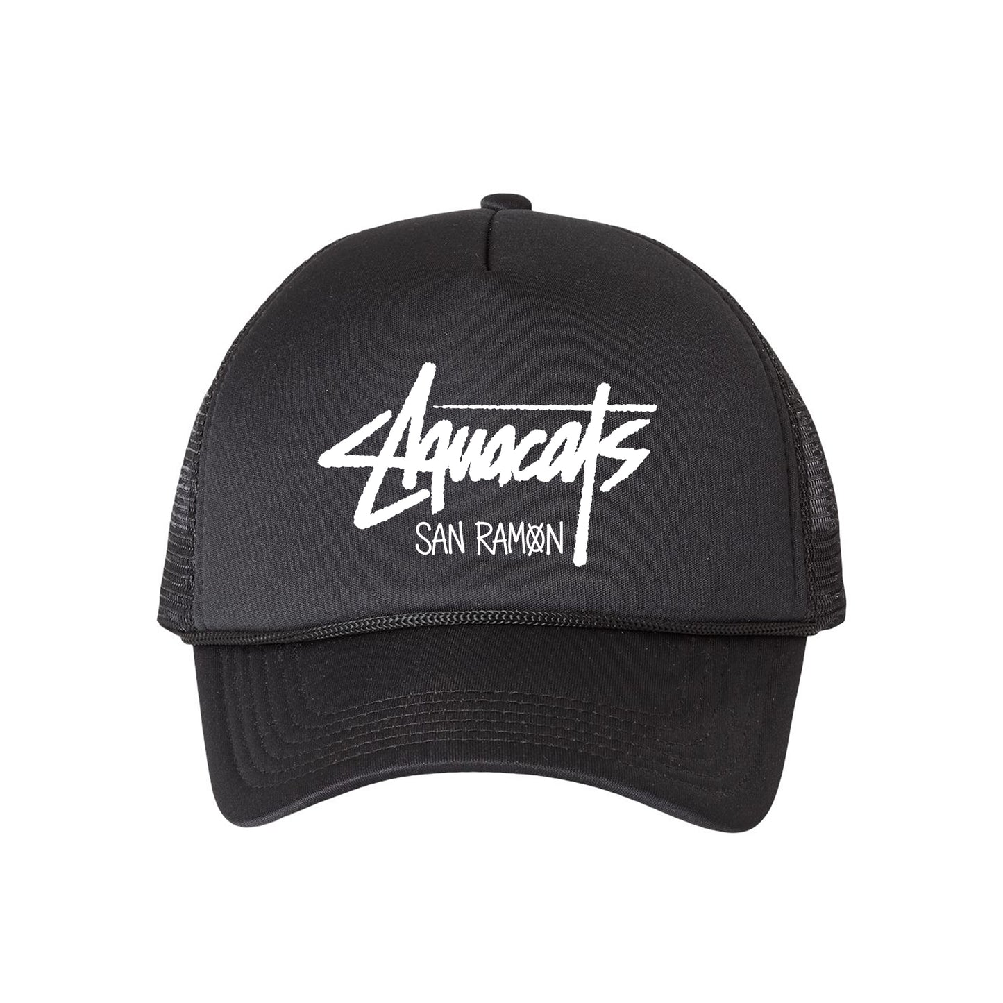 Aquacats Limited Edition Black Trucker Cap