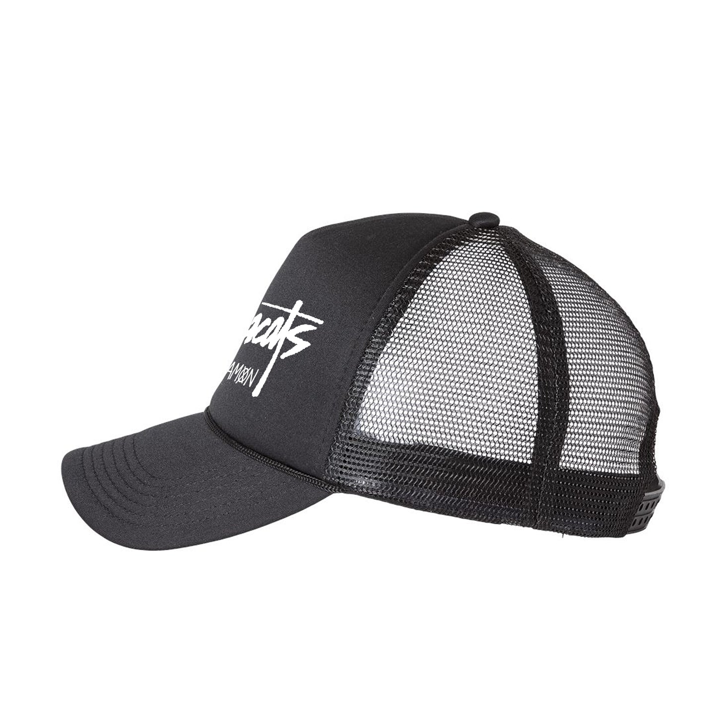 Aquacats Limited Edition Black Trucker Cap