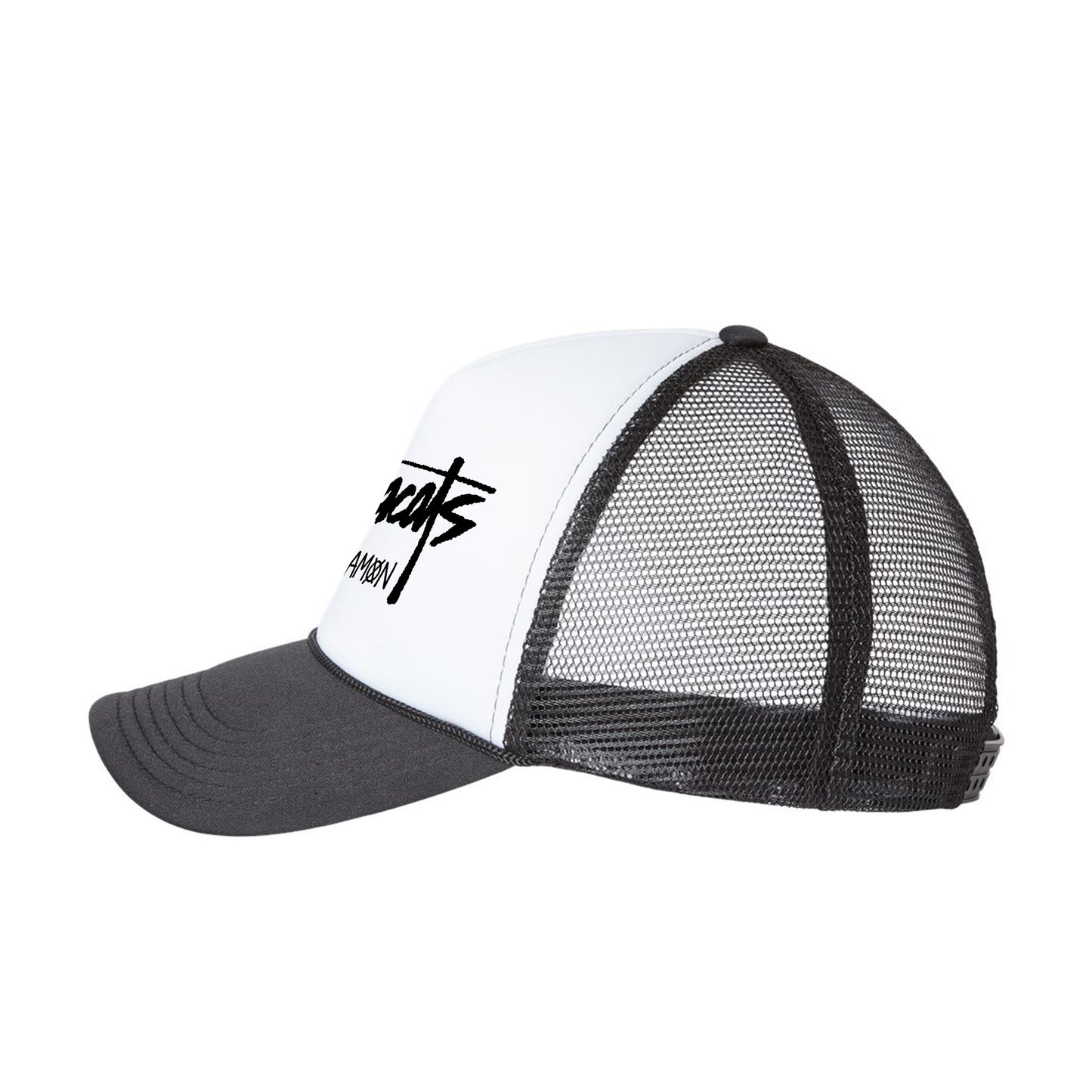 Aquacats Limited Edition Black & White Trucker Cap