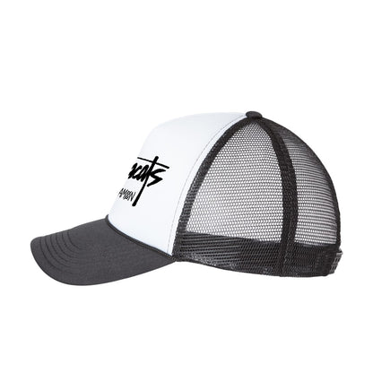 Aquacats Limited Edition Black & White Trucker Cap