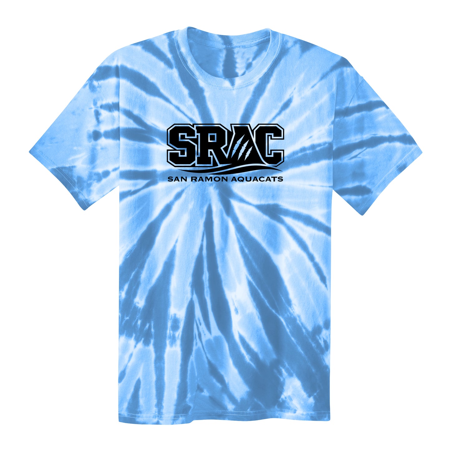 San Ramon Aquacats Classic Collection - Adult Tie Dye T-shirt