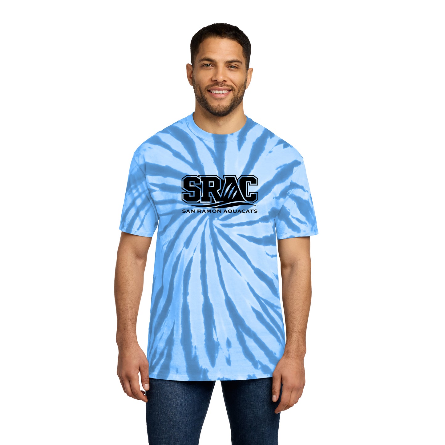 San Ramon Aquacats Classic Collection - Adult Tie Dye T-shirt