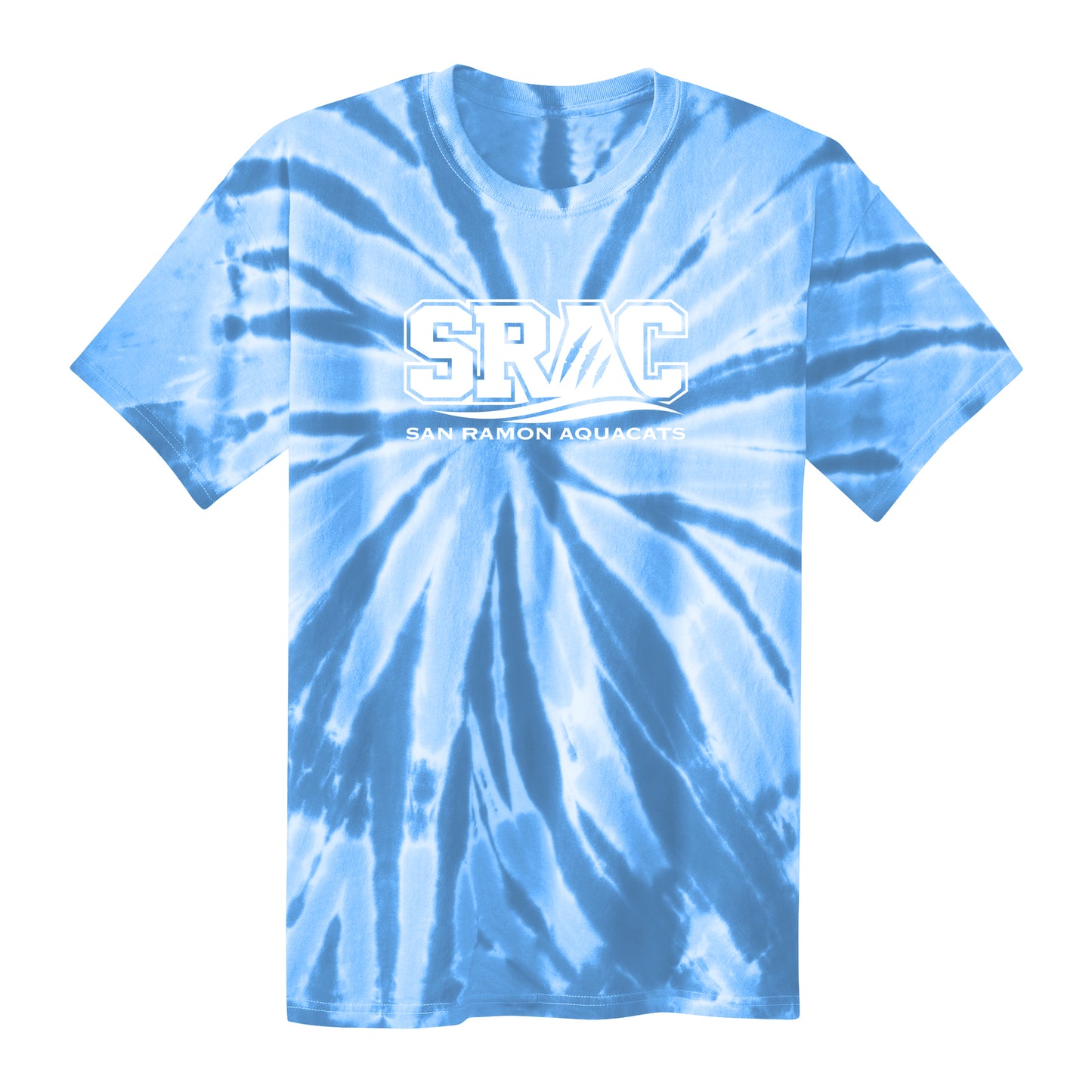 San Ramon Aquacats Classic Collection - Adult Tie Dye T-shirt