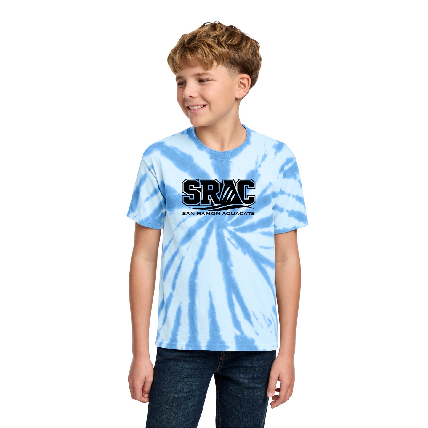 San Ramon Aquacats Classic Collection - Youth Tie Dye T-shirt