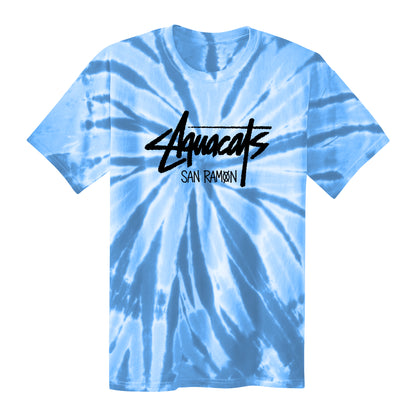 Aquacats Limited Edition Adult Tie Dye T-shirt