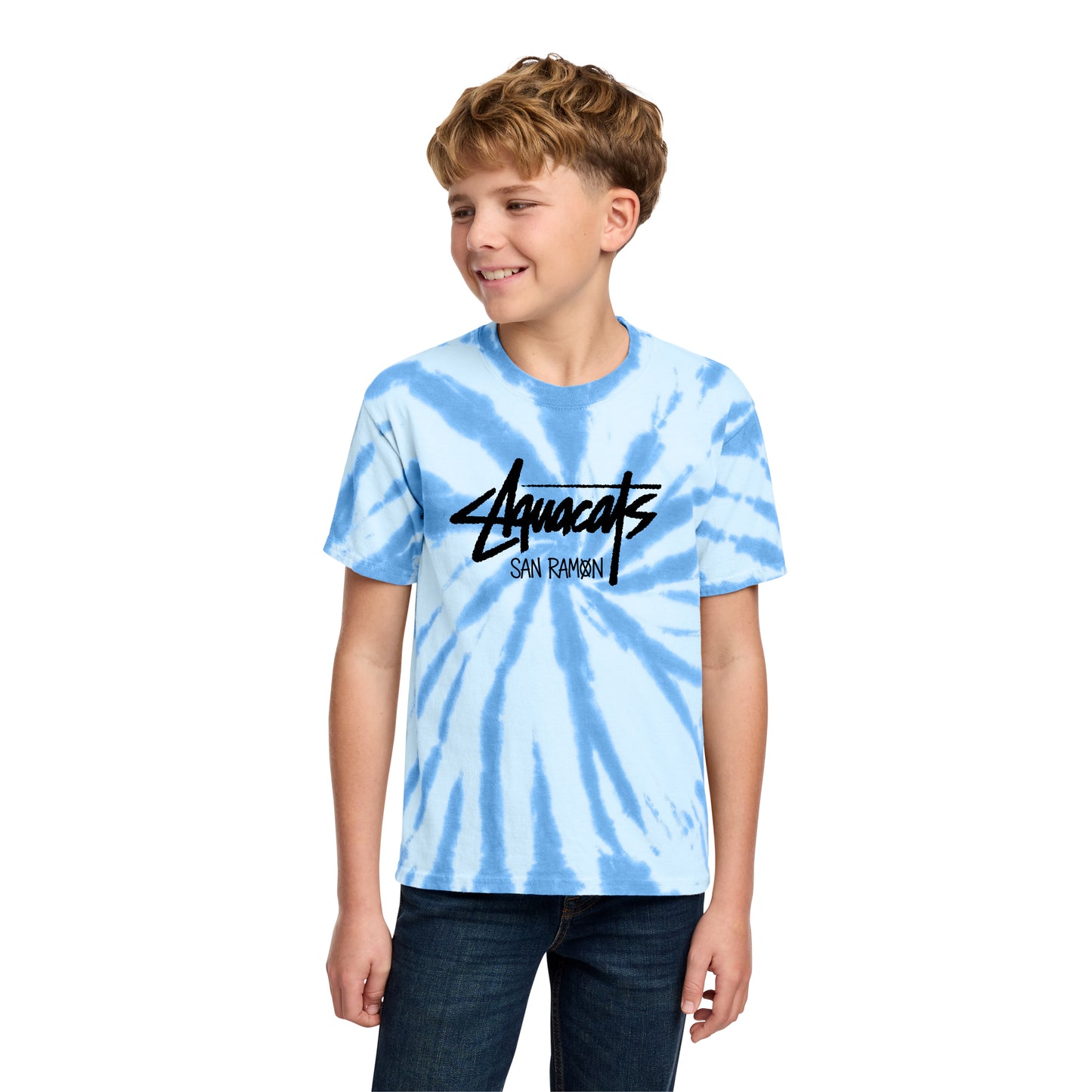 AquaCats Limited Edition Youth Tie Dye T-shirt