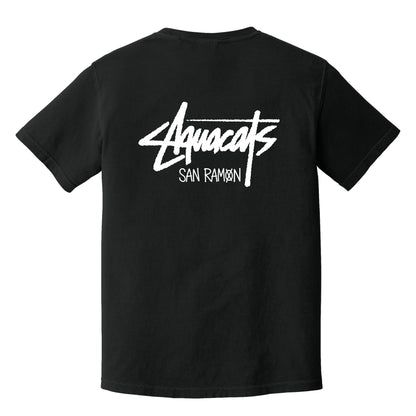 Aquacats 2026–27 Limited Edition Black Comfort Colors Tee