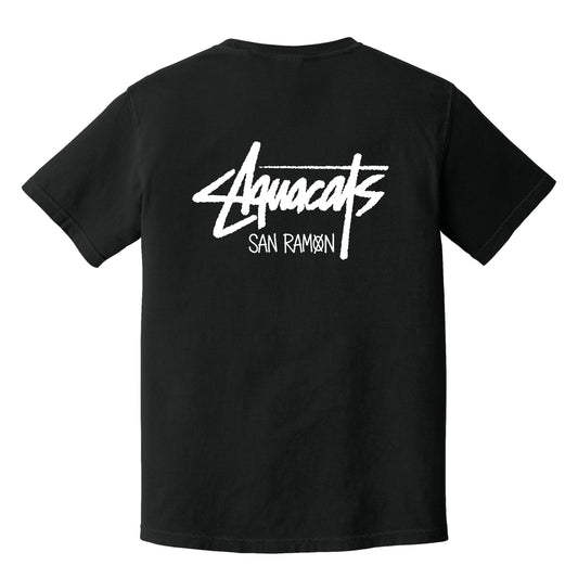 Aquacats 2026–27 Limited Edition Black Comfort Colors Tee