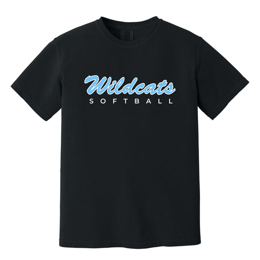 Wildcats Softball - Comfort Colors Premium Unisex Tee
