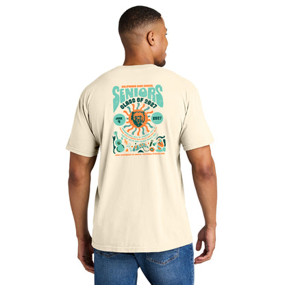 CAL HIGH SENIORS 2027 - Comfort Colors Unisex Regular Fit Tee