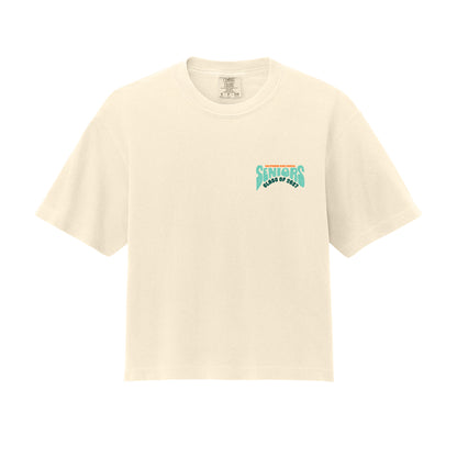 CAL HIGH SENIORS 2027 - Comfort Colors Unisex Boxy Fit Mid-Crop Tee