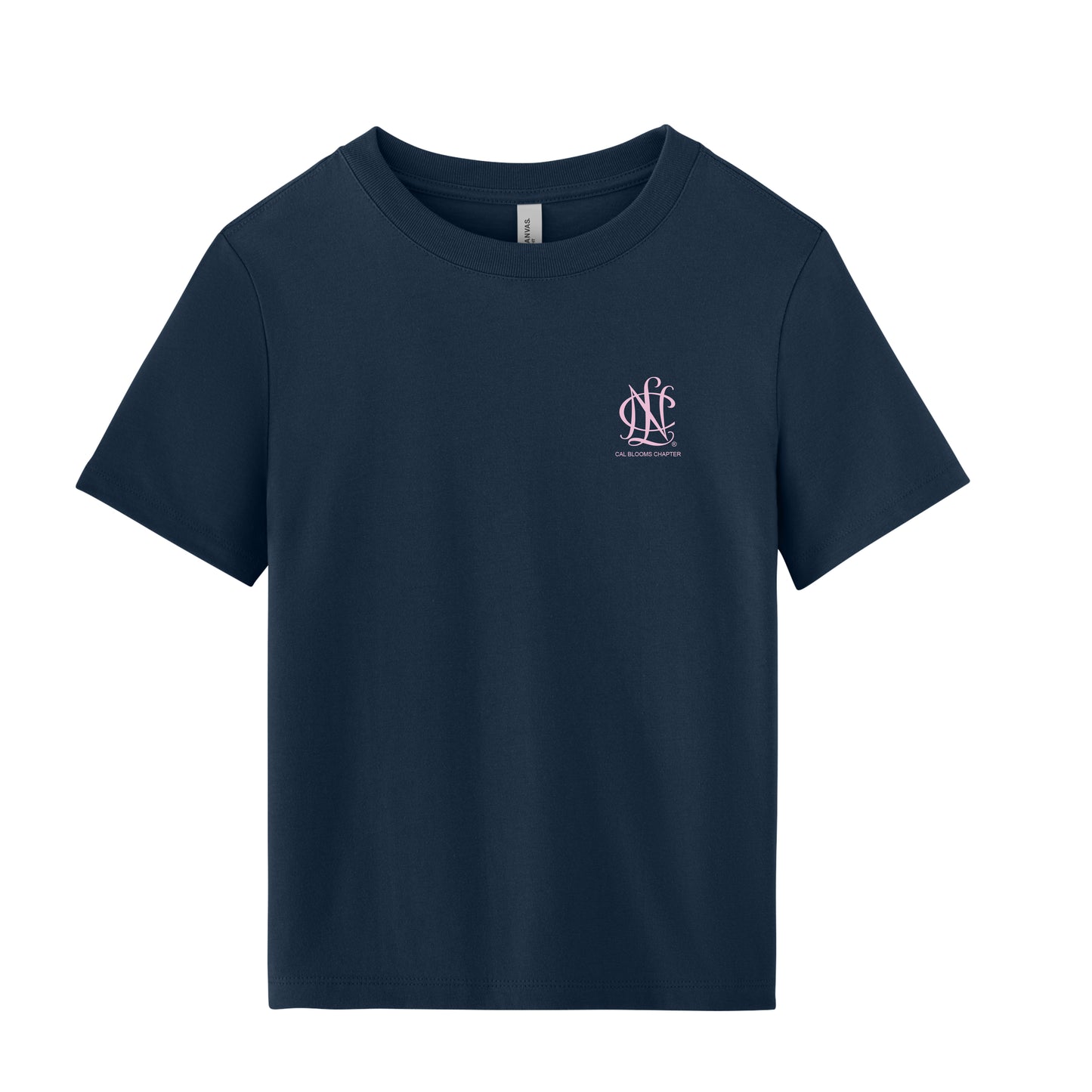 NCL - Cal Blooms Chapter - Bella + Canvas Navy tee
