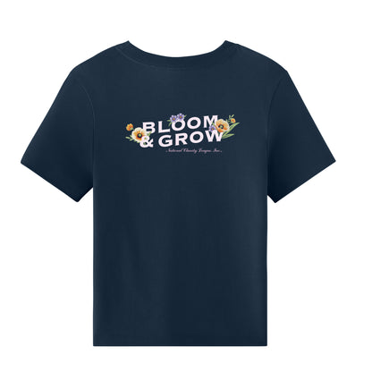 NCL - Cal Blooms Chapter - Bella + Canvas Navy tee