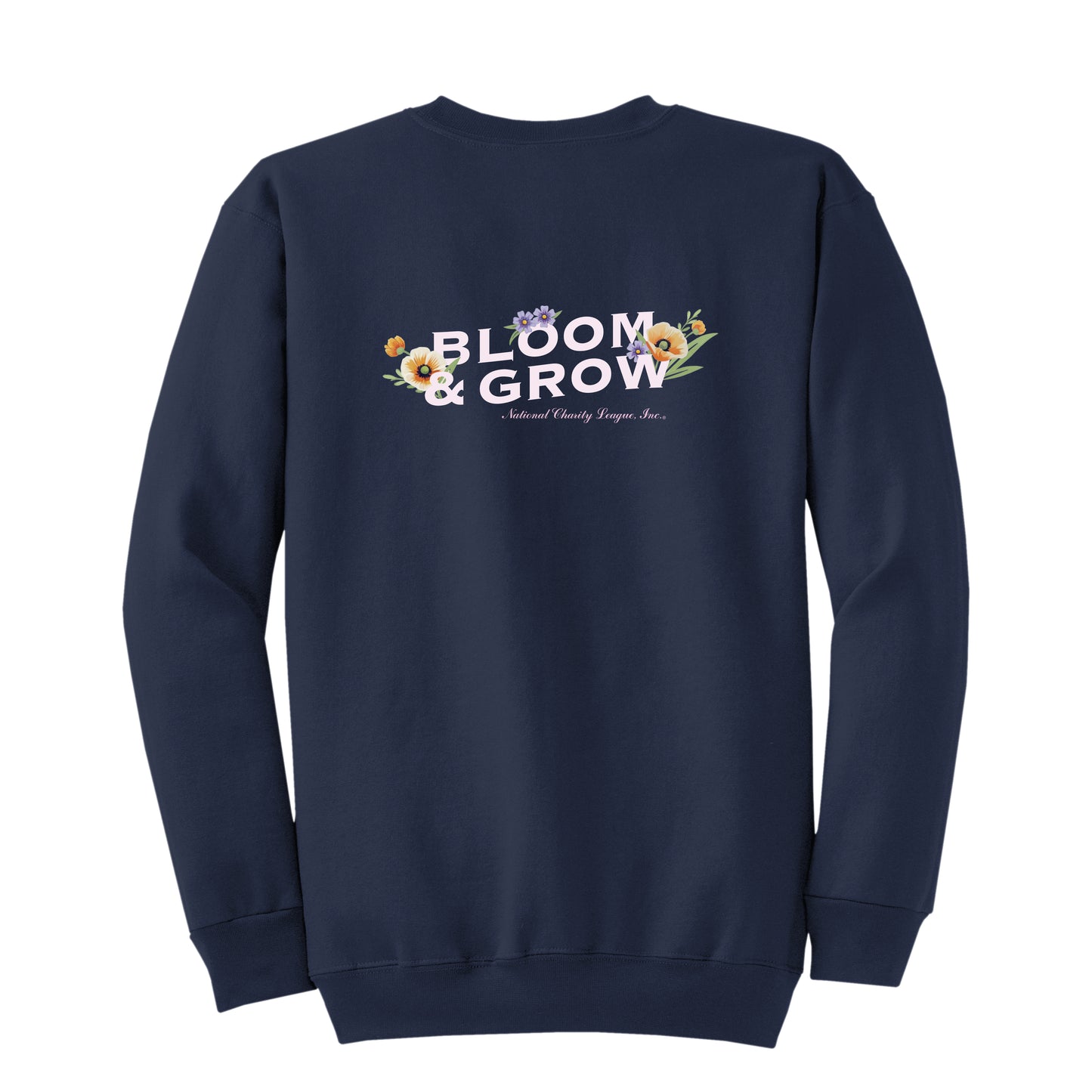 NCL - Cal Blooms Chapter Navy Crewneck