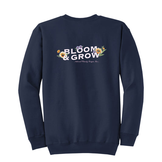 NCL - Cal Blooms Chapter Navy Crewneck