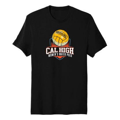 Cal High Water Polo Blend Tee (Front Shield)