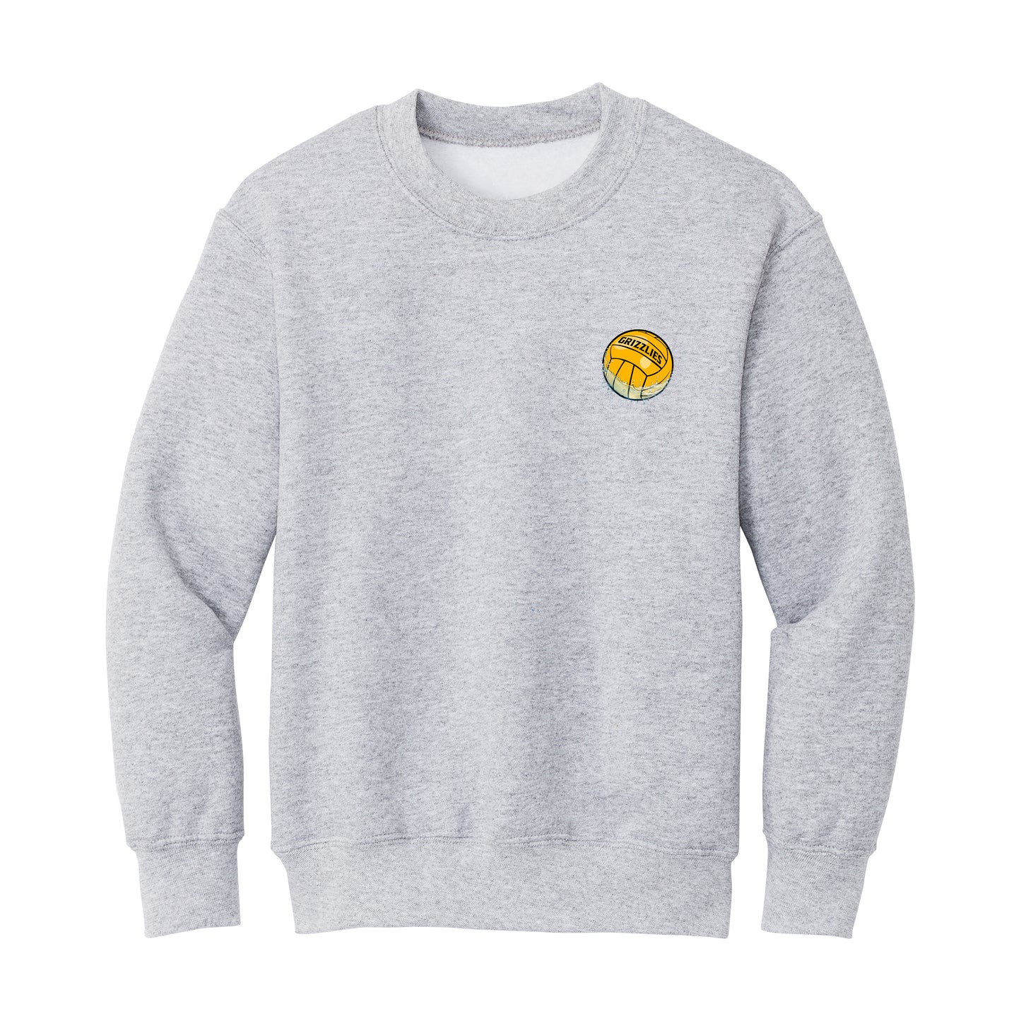 Cal High Water Polo Fleece Crewneck Grey