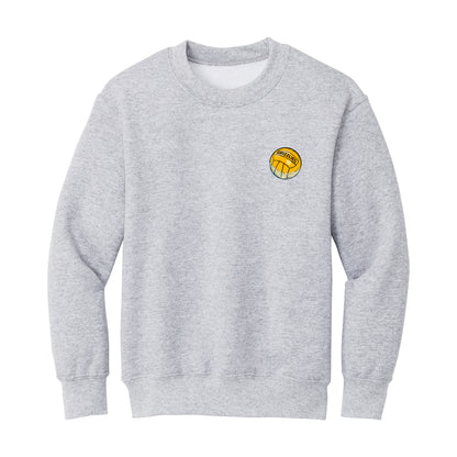 Cal High Water Polo Fleece Crewneck Grey