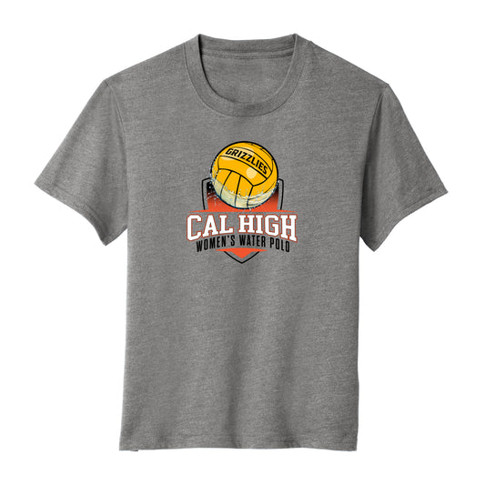Cal High Water Polo Blend Tee (Front Shield)