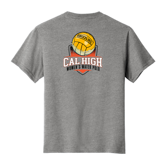 Cal High Water Polo Blend Tee Grey