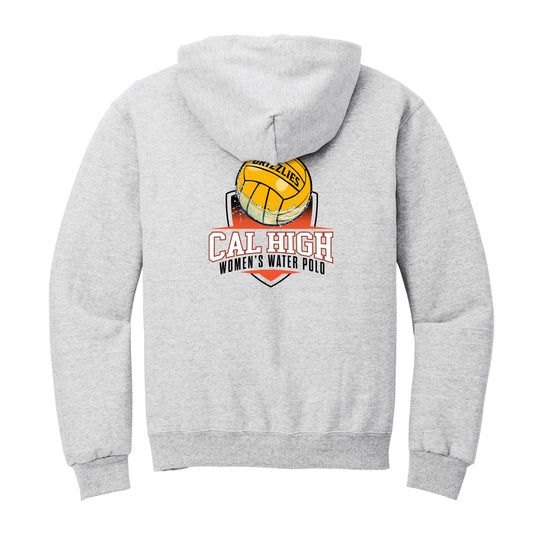 Cal High pullover hoodie Grey