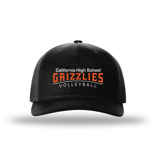 Cal High Grizzlies Men's Volleyball Trucker Cap