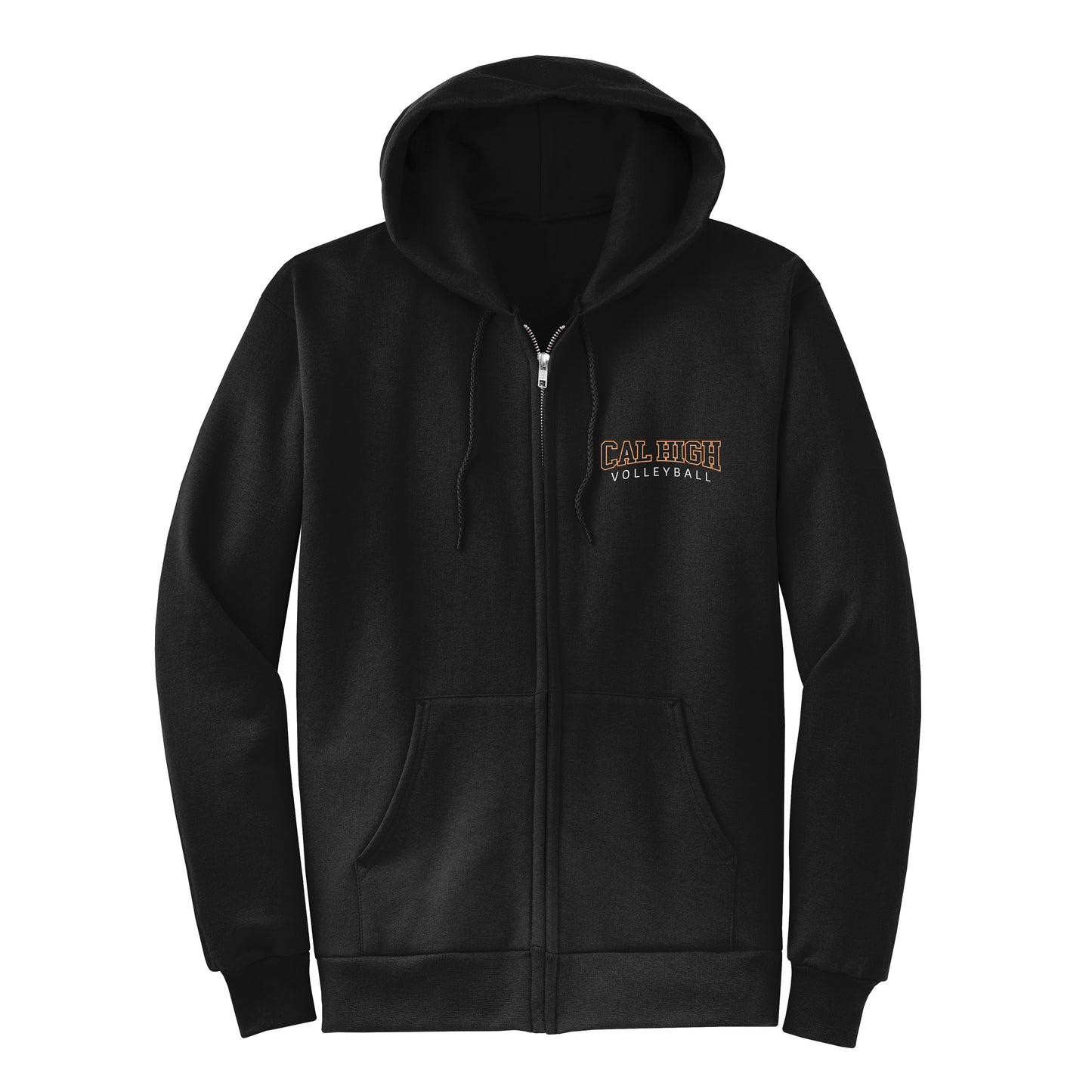 Cal High Classic Volleyball Zip-Up Hoodie