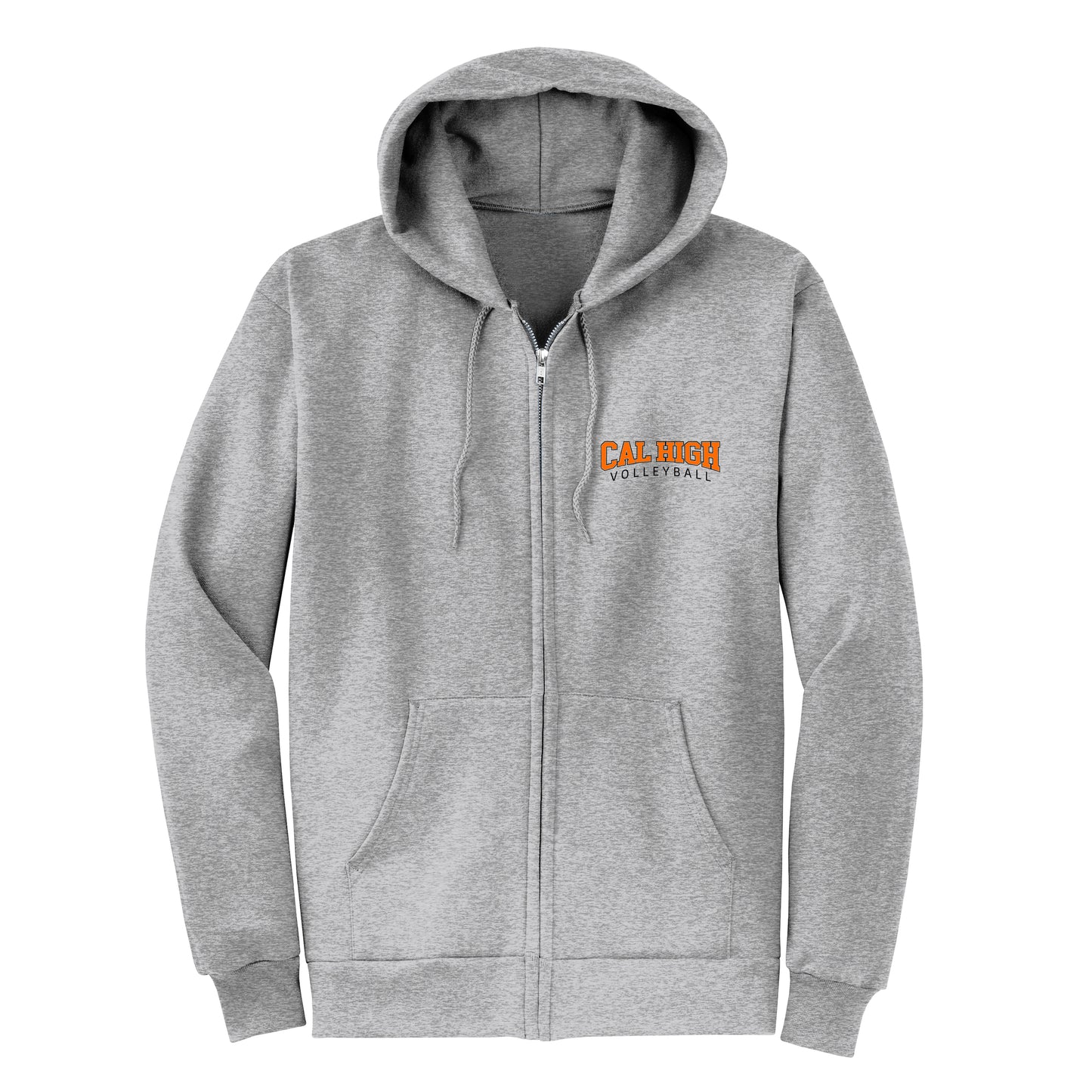 Cal High Classic Volleyball Zip-Up Hoodie