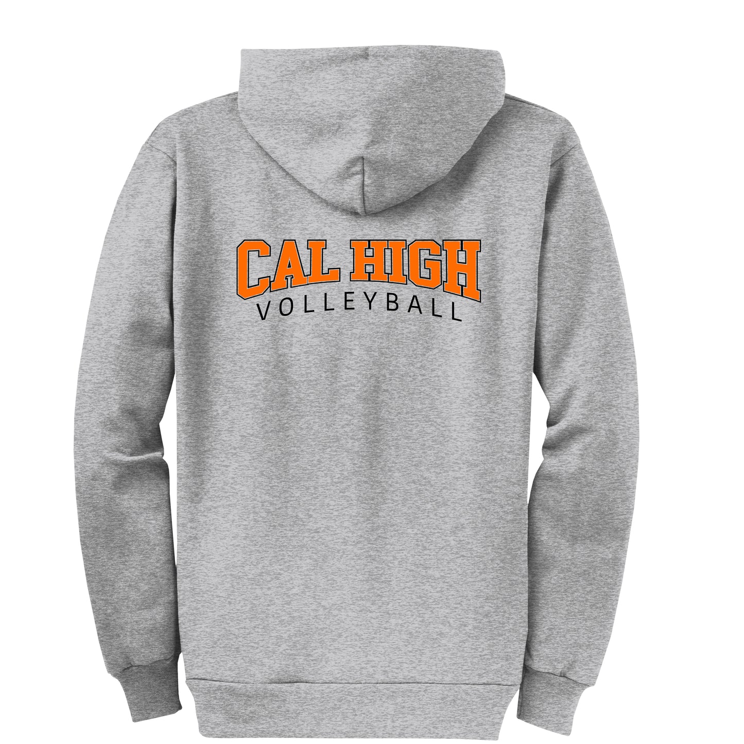 Cal High Classic Volleyball Zip-Up Hoodie