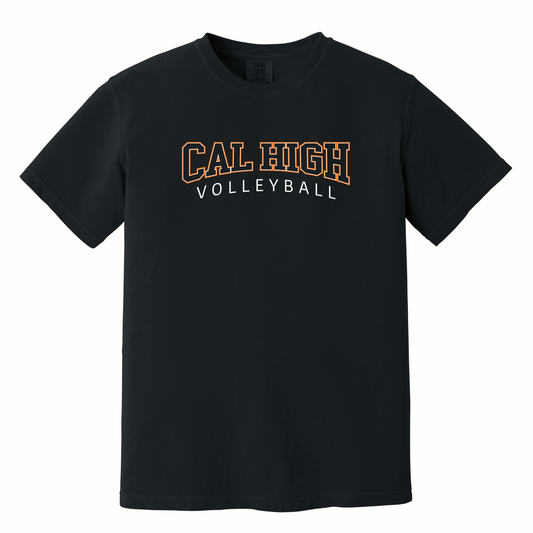 Cal High Volleyball Comfort Colors Tee