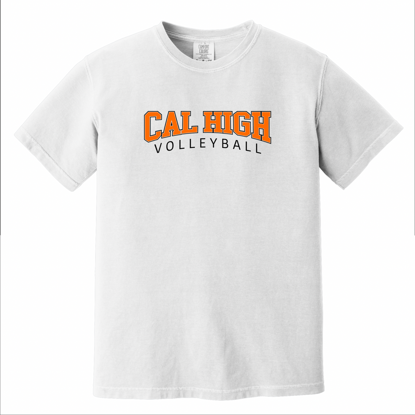 Cal High Volleyball Comfort Colors Tee