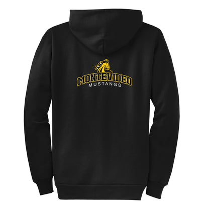 Classic Collection Black Zip-Up Hoodie