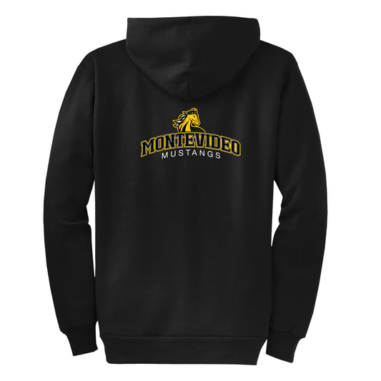 Classic Collection Black Zip-Up Hoodie