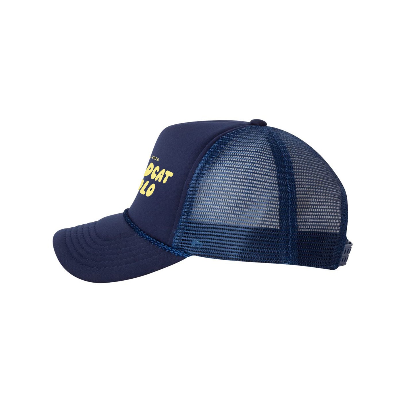 DV Wildcat Polo Collection - Navy Unisex Trucker Cap