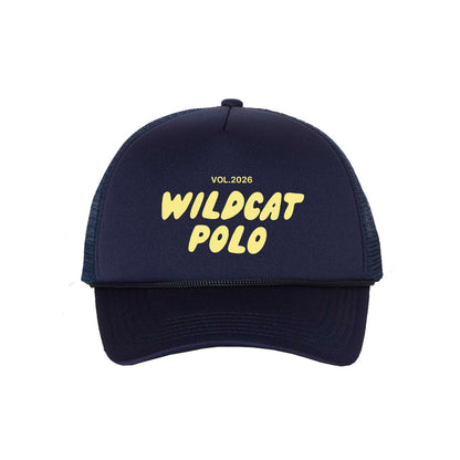 DV Wildcat Polo Collection - Navy Unisex Trucker Cap