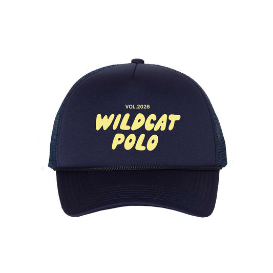 DV Wildcat Polo Collection - Navy Unisex Trucker Cap