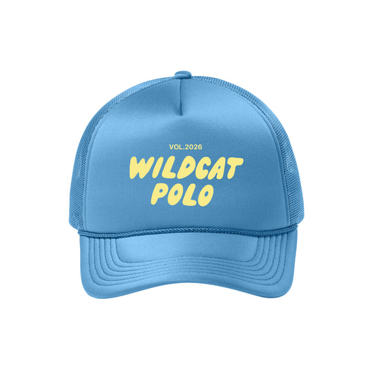 DV Wildcat Polo Collection - Carolina Blue Unisex Trucker Cap